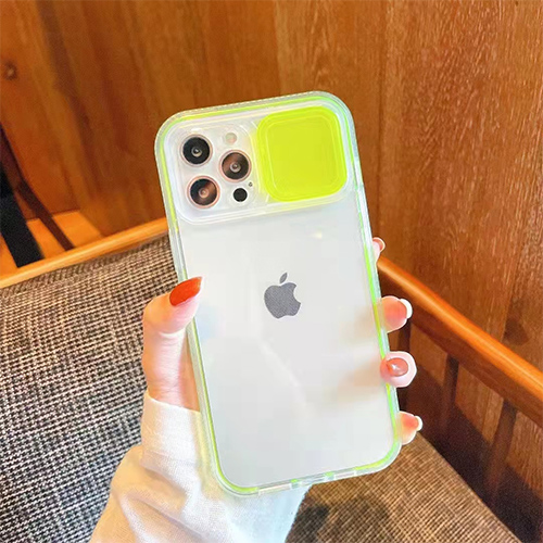 Sarung IPhone Pepejal Penutup Kamera Slaid